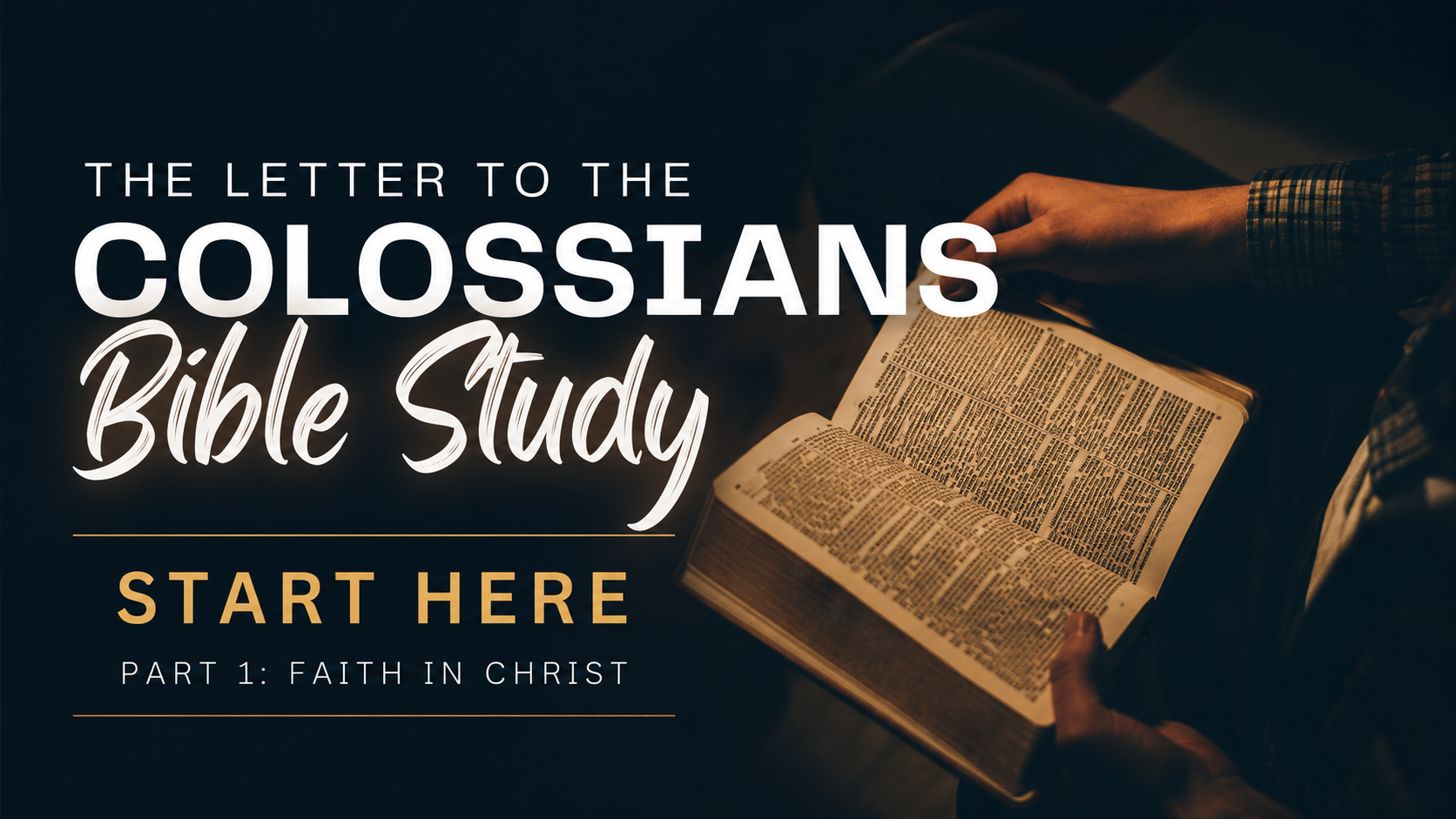 Colossians Bible Study